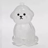 Transparent Pet Hair Keepsake Charm for Keys