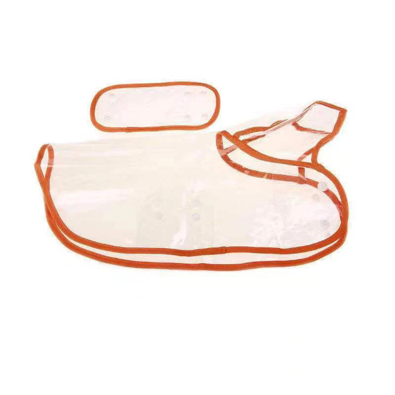 Impermeable con capucha para perros