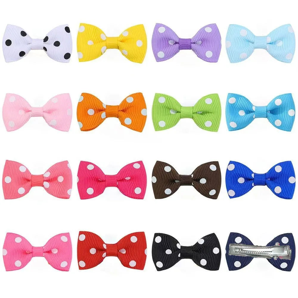 Pet Hair Bow Clips for Dogs and Cats