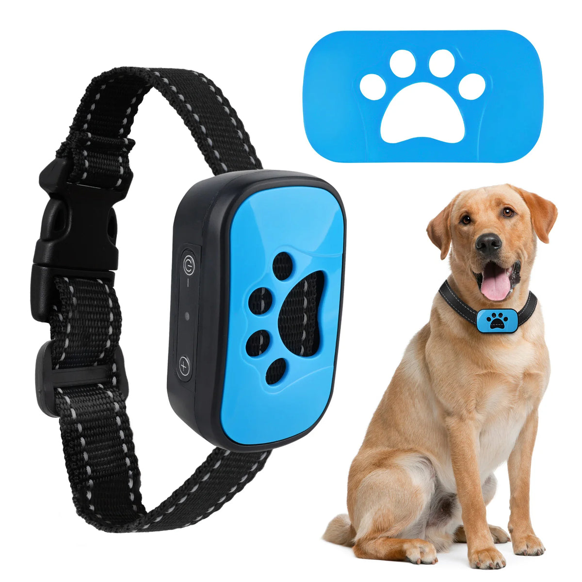 Rechargeable Waterproof Anti-Bark Training Collar for Dogs and Cats