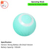 Automatic Interactive Rolling Cat Toy with Bird Sounds