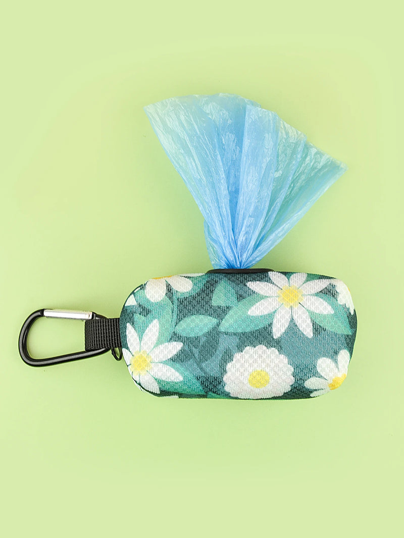 حامل أكياس فضلات الكلاب وموزع يمكن تثبيته على أي سلسلة كلاب