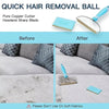 3-Piece Pet Hair Removal Tool Set with Telescopic Handle