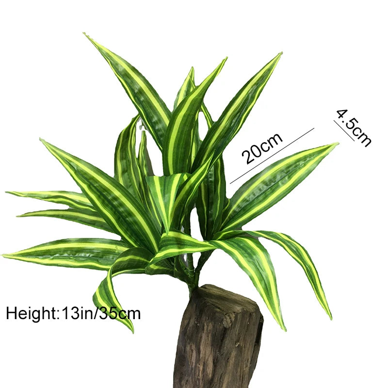 Lifelike Tropical Artificial Palm Plant for Indoor and Outdoor Decor