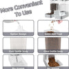 Automatic Gravity Pet Feeder and Water Dispenser