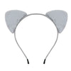 Furry Cat Ears Headband for Cosplay and Parties
