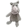 Corduroy Squeaky Plush Dog Toy - Bite-Resistant Animal Shapes