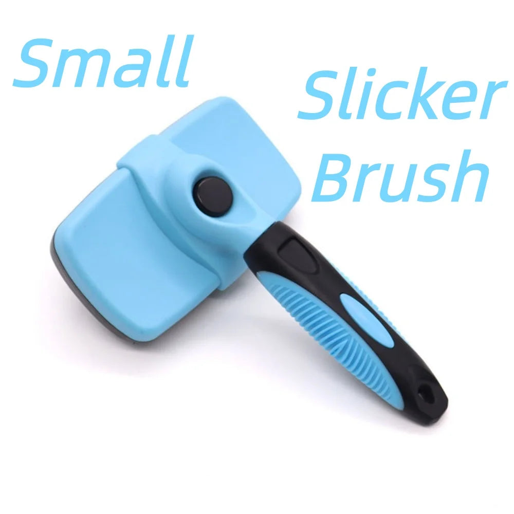 Cat Corner Scratcher with Self-Grooming Bristles and Catnip