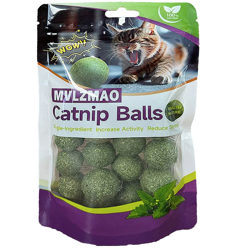 Essbares Katzenminze-Ballspielzeug für Katzen