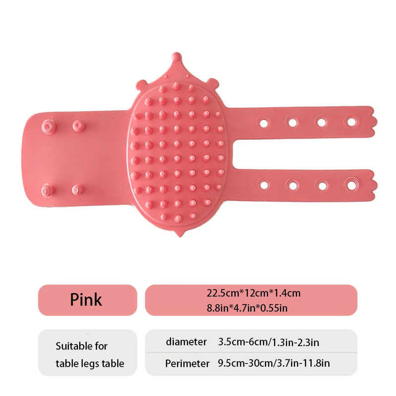 Pet Hair Removal Massage Comb for Cats - Self-Cleaning Grooming Brush