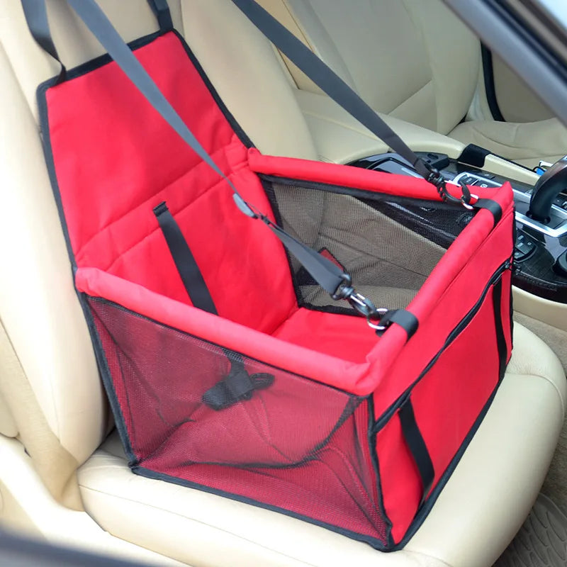 Asiento Compacto para Mascotas en el Coche y Hamaca de Viaje