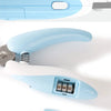 LED Pet Nail Clippers with Safety Lock for Dogs and Cats