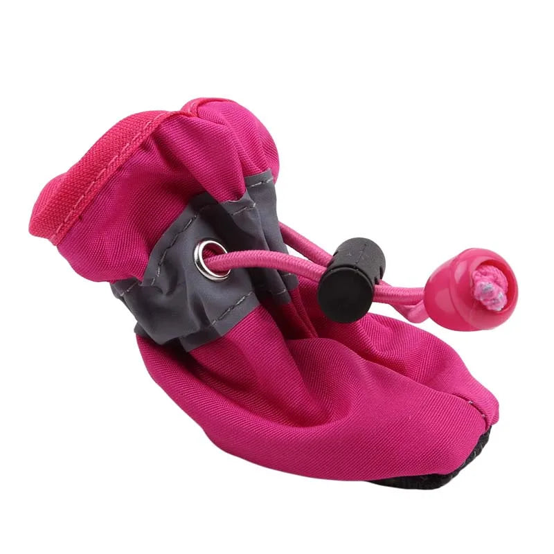Botas de Lluvia Antideslizantes para Perros - Juego de 4 Piezas