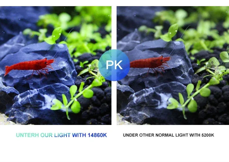 Ultra Thin LED Aquarium Light 5W 7W 10W Clip-On Waterproof