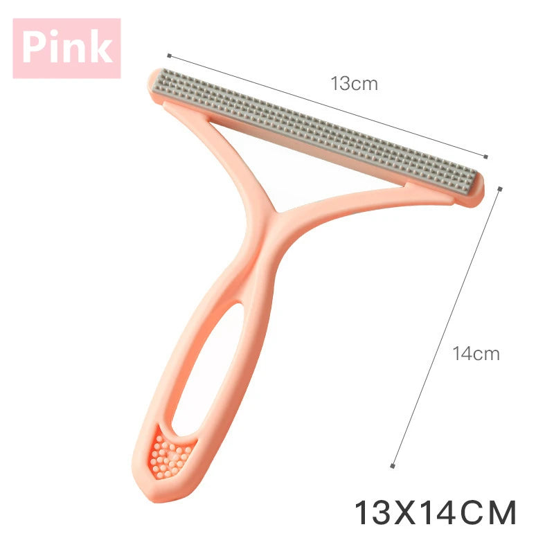 Dual-Sided Lint & Pet Hair Remover Brush