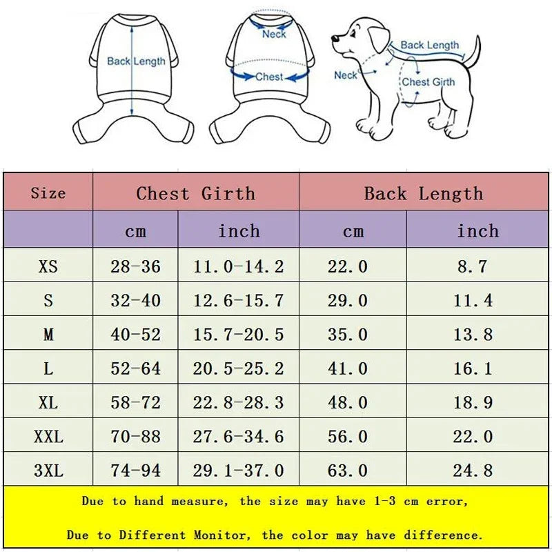 Breathable Pet Recovery Suit for Dogs and Cats