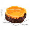 Reptile Feeding and Water Bowl with Natural Tree Stump Design