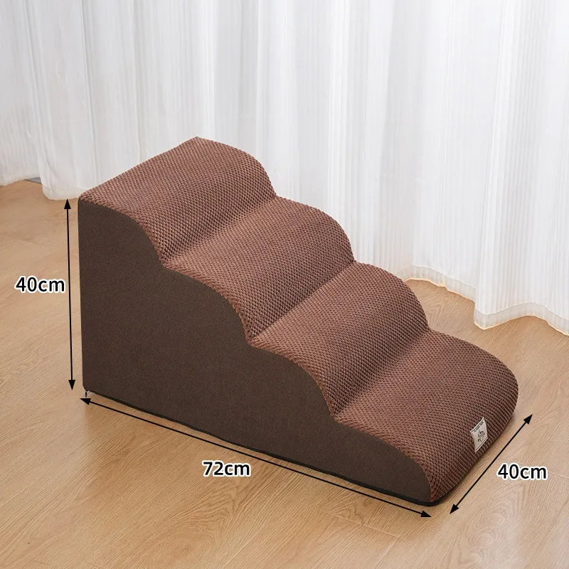 Detachable Washable Pet Stairs for Bed & Sofa