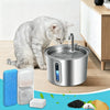 Cat Water Fountain Filter Replacement Set with Sponges