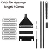 Racleur de verre d'aquarium extensible avec lames remplaçables