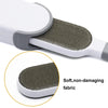 Dual-Sided Reusable Lint and Pet Hair Remover Brush