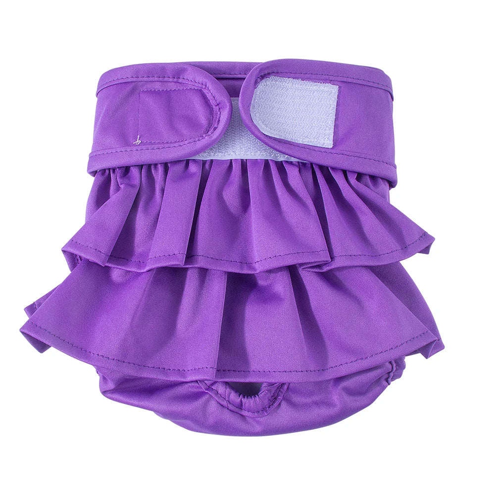 Reusable Washable Dog Diapers for Female Dogs, High Absorbency Leak-Proof Sanitary Pant