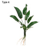 Artificial Hydroponic Plant with Visible Roots – Lifelike Greenery for Home & Event Decor