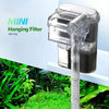Suspended USB Aquarium Filter - Mini 2.5W for Small Tanks