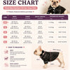 Größenleitfaden und Anleitung zur Messung eines Tieres für die perfekte Passform von Satin-Hundpyjamas