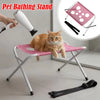 Foldable Pet Grooming Hammock with Adjustable Stand