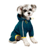 Waterproof Dog Raincoat with Reflective Hood and Leash Opening