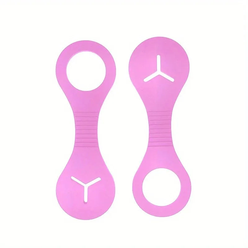 Hands-Free Silicone Dog Poop Bag Holder with Clip