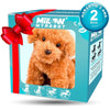 Box of Milwon Myrobot, an interactive plush puppy toy with walking, barking, and tail wagging features.