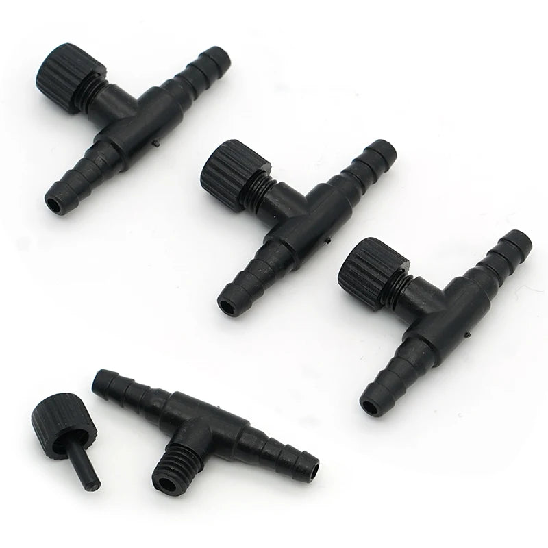 Valves de Régulation de Débit d'Air pour Aquarium (Lot de 10)