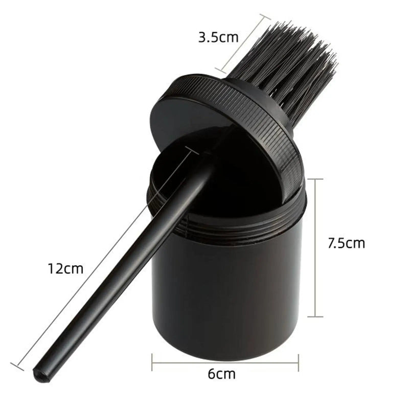 Brosse à sabots de cheval ergonomique avec distributeur de graisse intégré