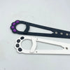 No-Drill Adjustable Cat Door Latch with Stabilizer