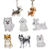 Porte-clés Souvenir de Poils d'Animal
