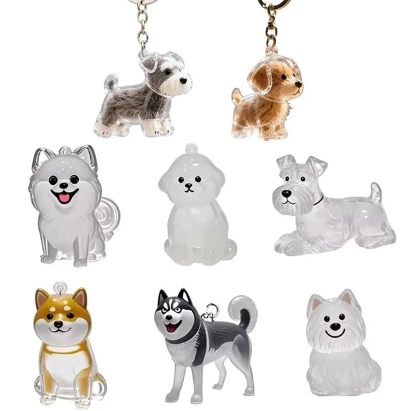 Porte-clés Souvenir de Poils d'Animal