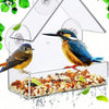 Acrylic Window Bird Feeder with Suction Cup