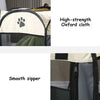 Foldable Oxford Cloth Pet Playpen with Mesh Roof
