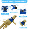 Upgrade für Bearded Dragon – Halter mit Karabiner, Schnalle und weichem Material zum Schutz des Halses.