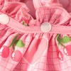 Cute Printed Reusable Dog Diaper Pants for Small Breeds