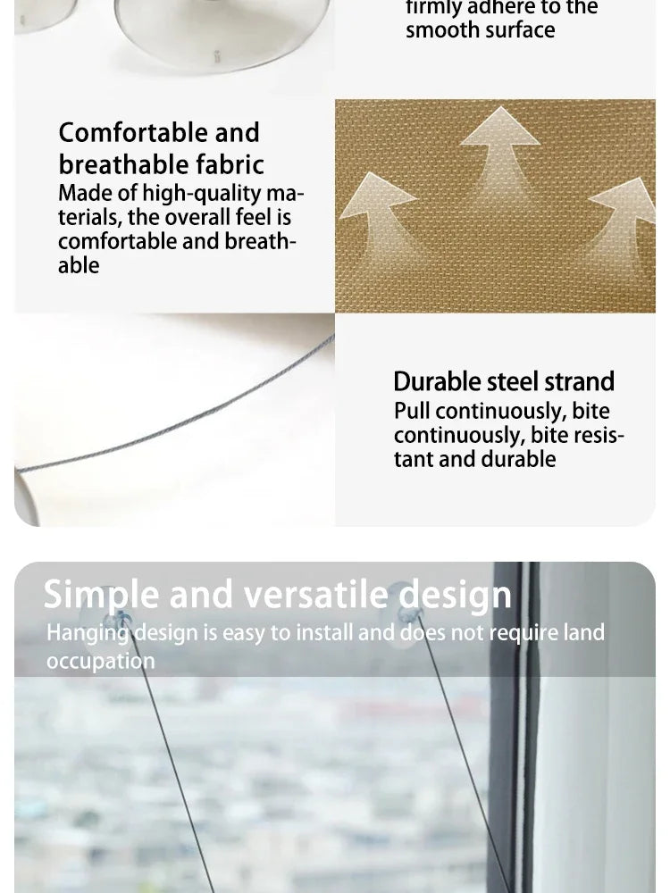 Ultra-Soft Cat Window Hammock Bed - Cloud-Like Perch