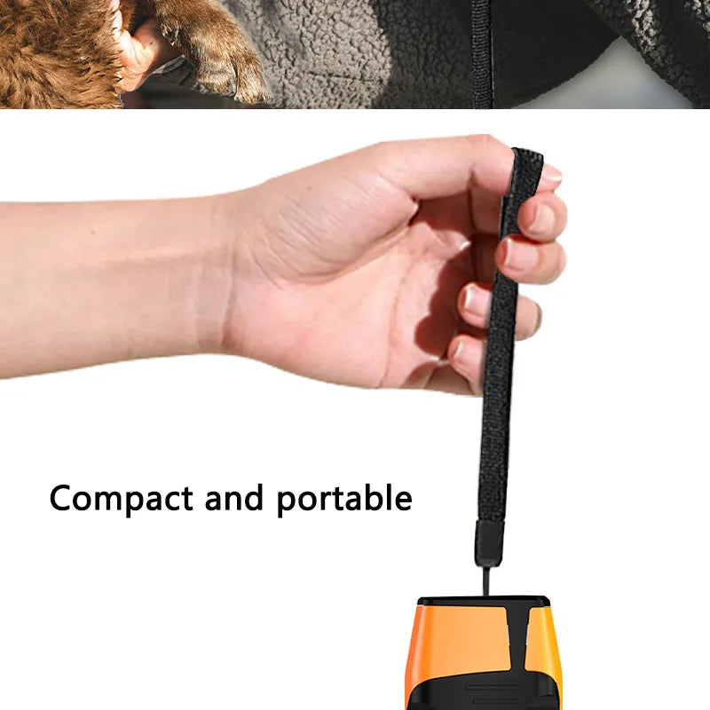 Rechargeable Ultrasonic Dog Bark Deterrent with LED Light
