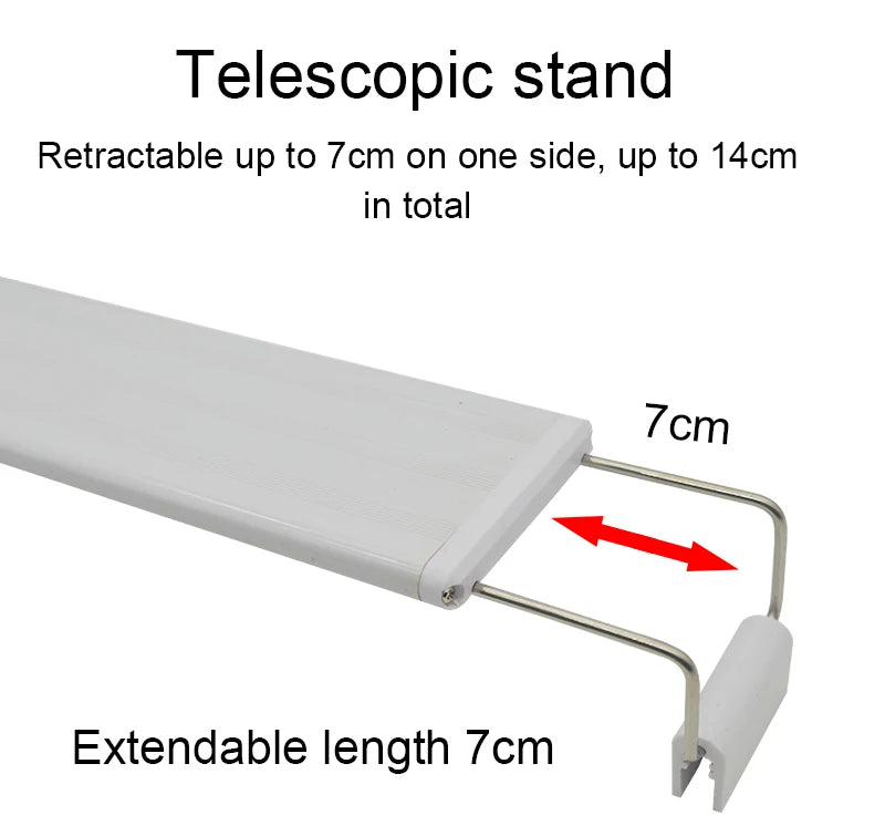 Lampe LED à clipser pour aquarium : poissons et plantes