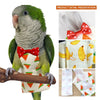 Floral Bowtie Parrot Diaper Flight Suit