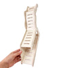 Hamster Wooden Hideout Cave with Peekaboo Design