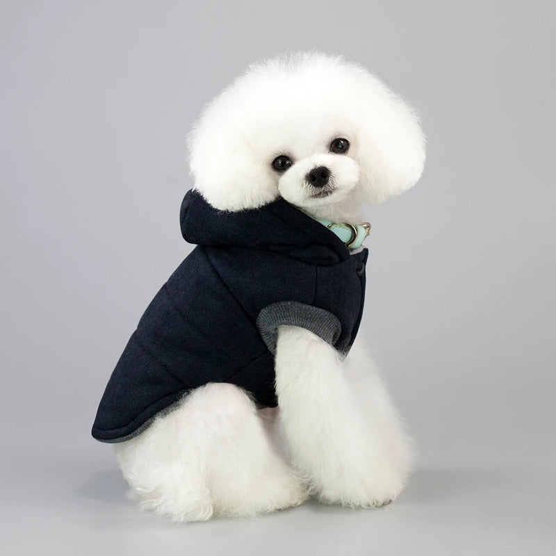 Mono de Invierno Acolchado para Perros Pequeños