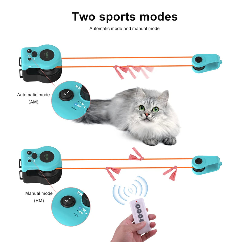 Interactive Cat Treadmill with Remote Control