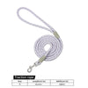 Reflective Nylon Dog Leash with Quick-Release Clip – 150cm